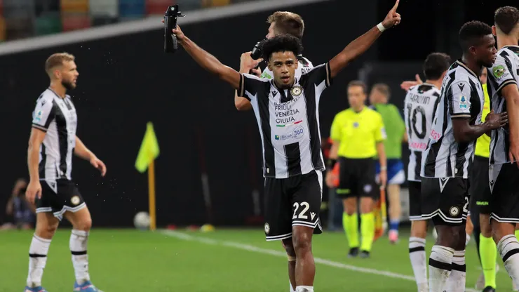 Brenner marcó el gol de Udinese.