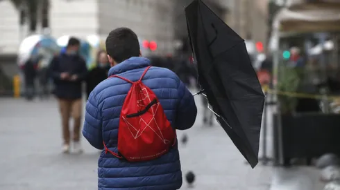 Viento en Santiago
