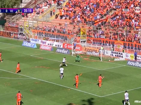 Polémico gol de Gil para Colo Colo contra Cobreloa: ¿Era offside?