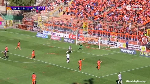 El polémico gol de Gil para Colo Colo ante Cobreloa.
