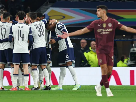 ¡Primer fracaso! El City eliminado de la EFL Cup ante Tottenham