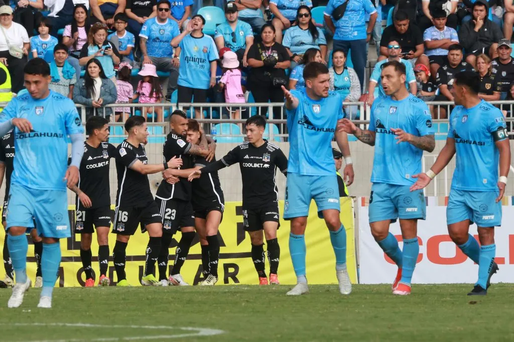 Colo Colo puede ser campeón ante Deportes Iquique y, al tener un partido de visita en el final, la ANFP le llevará la copa para que dé la vuelta con su gente. Foto: Photosport.