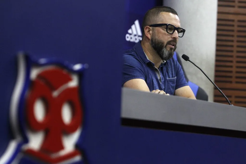 El Polaco Goldberg una vez más le envió un recado al presidente de Huachipato. (Jonnathan Oyarzun/Photosport).