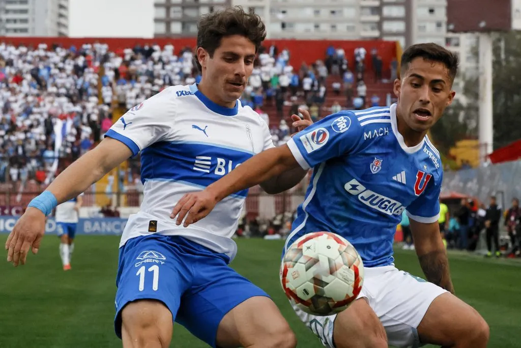 Lucas Assadi dentro de las grandes novedades de la U ante Ñublense. Foto: Andres Pina/Photosport