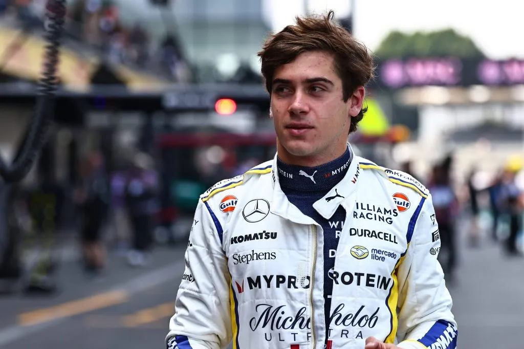 Franco Colapinto en el Gran Premio de México. (Imago).