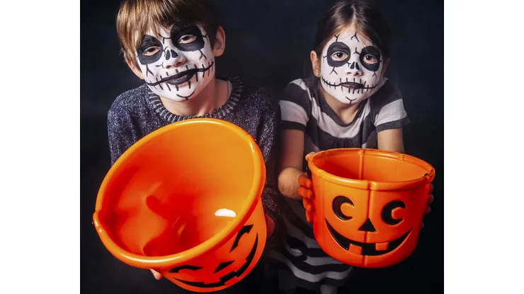 Dulces en Halloween.