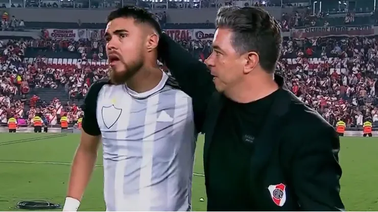 Paulo Díaz fue criticado por los hinchas de River
