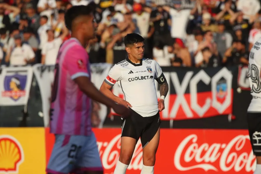 Magallanes le aguantó el empate a Colo Colo y lo eliminó de Copa Chile. Foto: Photosport.