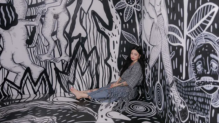 La artista nacional estrena su obra artística.