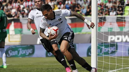 Javier Correa puede quedar fuera del partido de Colo Colo con Deportes Iquique.