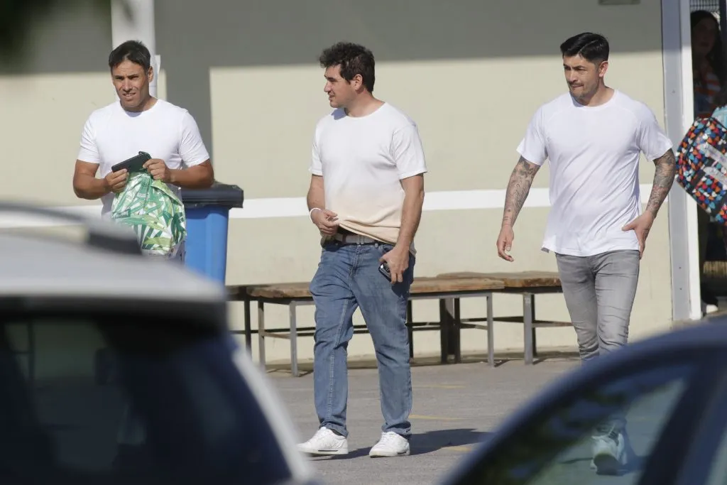 Claudio Valdivia y Rodrigo Millar salen del Complejo Penitenciario de Rancagua Jorge Loyola/Aton Chile.