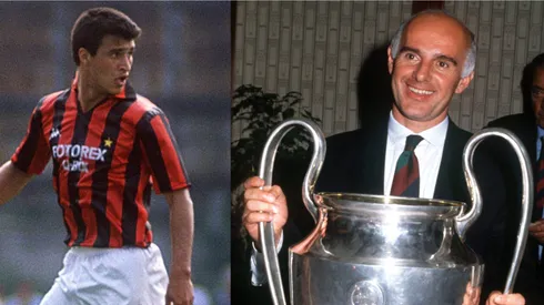 El Bichi nunca congenió con Arrigo Sacchi, un mítico entrenador italiano.