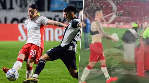 Echeverría se volvió viral por su gesto en Huracán