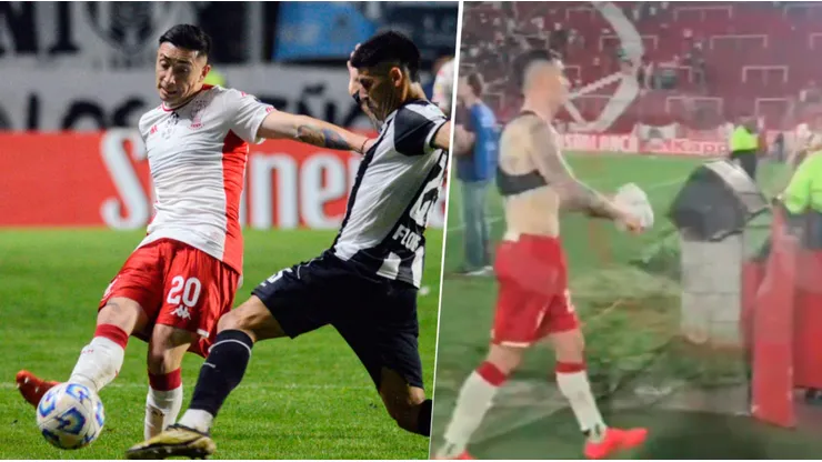 Echeverría se volvió viral por su gesto en Huracán