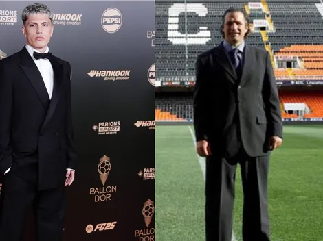 Recuerdan a ex DT de la Roja por la pinta de Garnacho en la gala