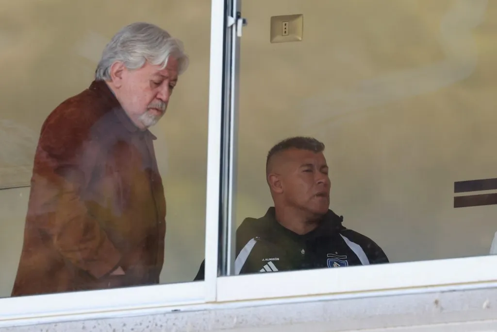 La polémica de Jorge Almirón en Colo Colo vs Huachipato, que es denunciada por la U. Foto: Eduardo Fortes/Photosport