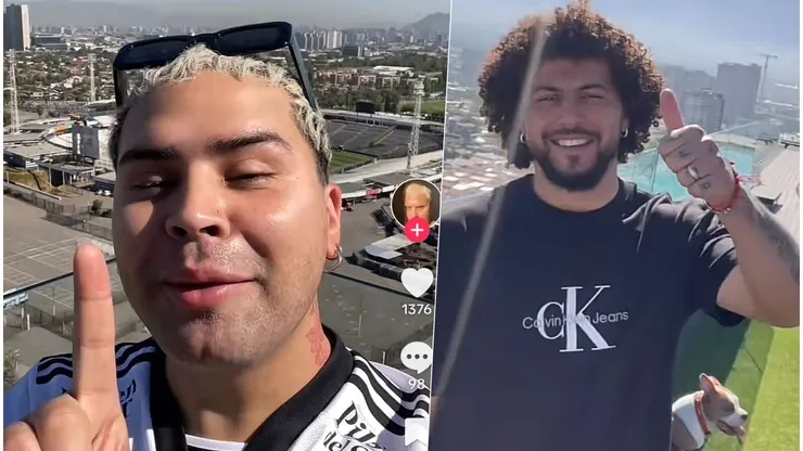 Maxi Falcón apareció en la terraza del edificio viral de tiktok