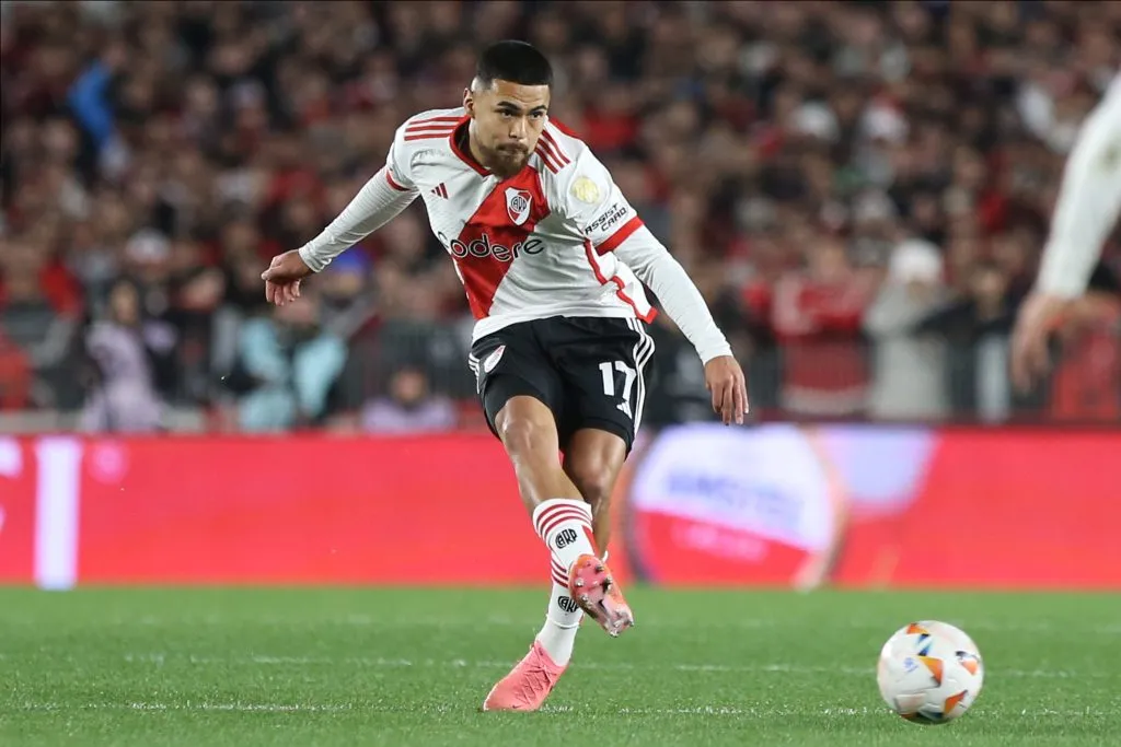 Paulo Díaz es fijo en River. (Photo by Daniel Jayo/Getty Images)