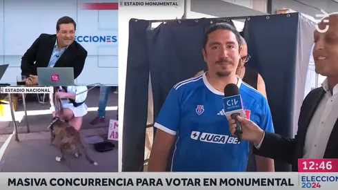 Julio César Rodríguez columpió a hincha de la U.