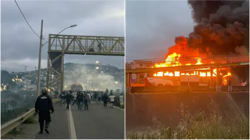 Hinchas del Palmeiras emboscaron a los de Cruzeiro.