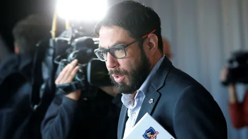 Matías Camacho, inhabilitado presidente del CSD Colo Colo.