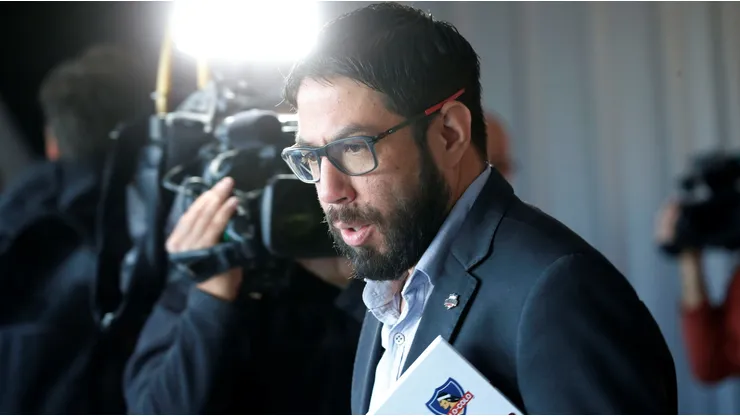 Matías Camacho, inhabilitado presidente del CSD Colo Colo.