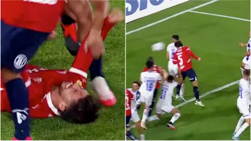 Golazo de Felipe Loyola ante Godoy Cruz.