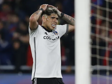 Palacios sufre lesión en Colo Colo y podría ser baja para lo que viene