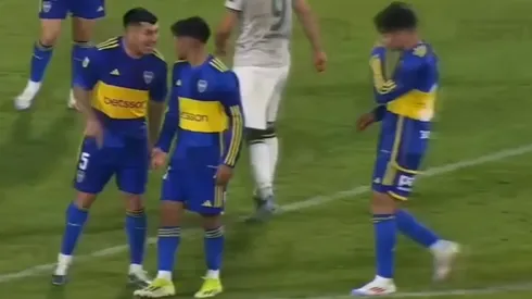 El Pitbull Medel le dio un fortísimo reto a Milton Delgado en su redebut por Boca Juniors.