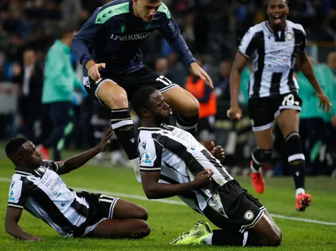 El Udinese de los chilenos es la sensación europea