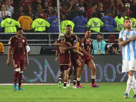 Figura de Venezuela se lesiona y es duda ante la Roja