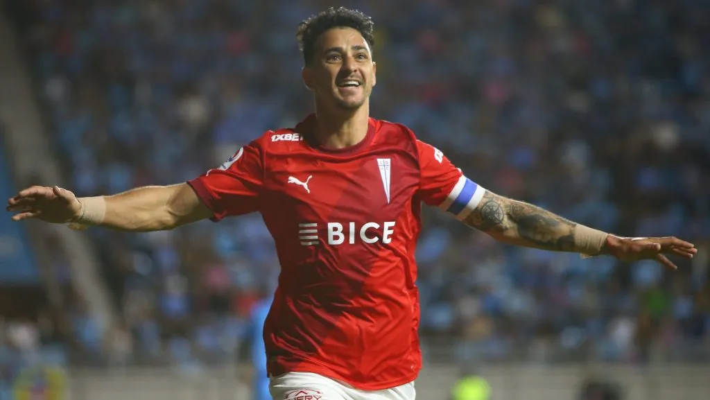 Fernando Zampedri está a nada de recibir la nacionalización y así jugar por Chile. Foto: Photosport.