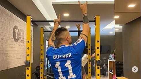 Cristóbal Campos sigue con su rehabilitación.