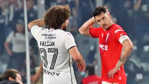 Zampedri y Falcón ha animado buenos duelos en el clásico entre Colo Colo y la UC.