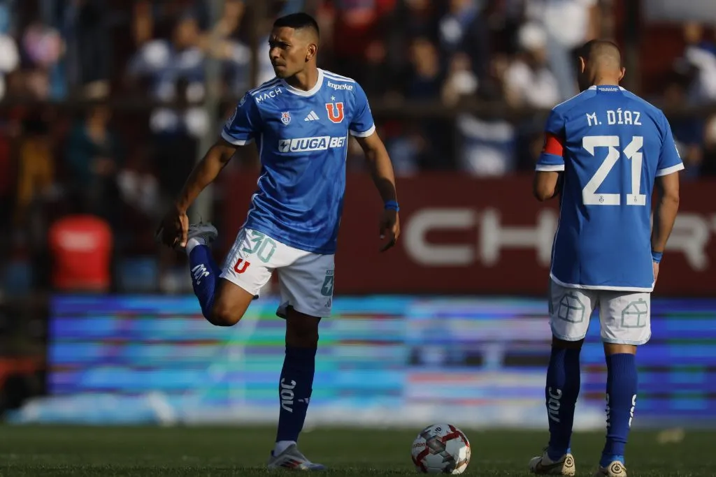 Cristián Palacios no será considerado para la próxima temporada en la U. Foto: Andres Pina/Photosport