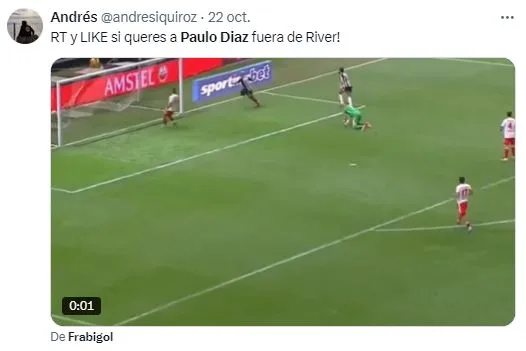 Las críticas contra el chileno.