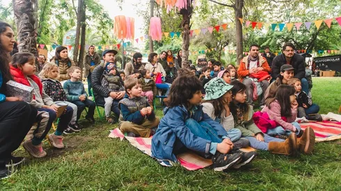 Niños en Festival Ladera Sur 2024