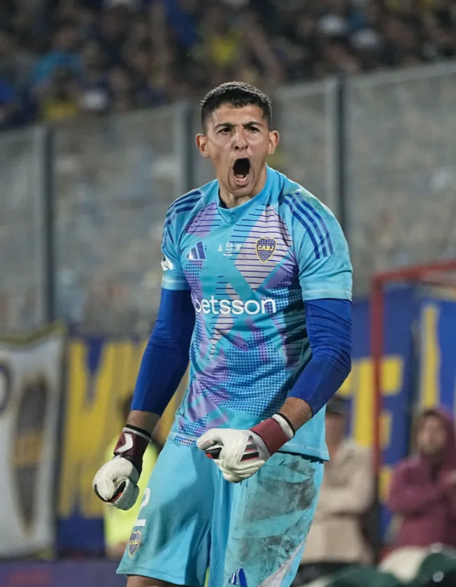 Leandro Brey fue sin duda la figura del triunfo de Boca.