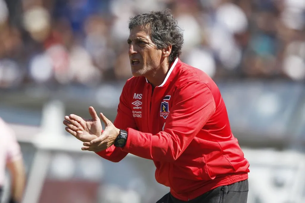 Mario Salas dirigió en 39 partidos a Colo Colo, con 19 triunfos, ocho empates y doce derrotas. | Foto: Photosport.