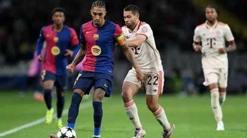 Raphinha fue figura en goleada de Barcelona al Bayern en Champions League.