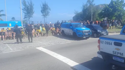 Los hinchas de Peñarol no lo han pasado bien en Río de Janeiro.
