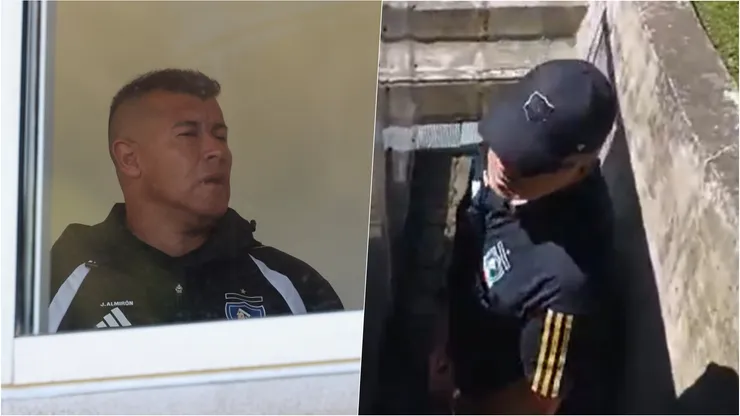 Víctor Vidal, coordinador de Colo Colo, es acusado por la U de dar órdenes encargadas por Jorge Almirón ante Huachipato.