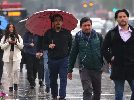 Lluvia en Santiago hoy: Revisa el pronóstico del tiempo