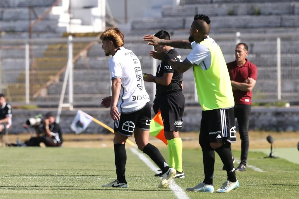 Arturo Vidal es clave en el camarín de Colo Colo. Foto: Javier Salvo/Photosport