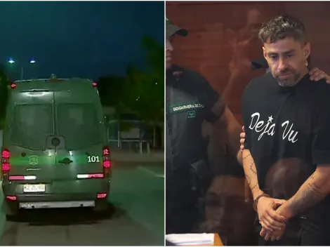Jorge Valdivia ingresa a la Cárcel de Rancagua