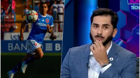 Johnny Herrera golpea la mesa con U de Chile.