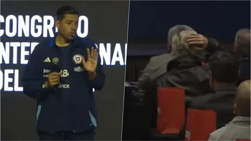 Nicolás Córdova se agarró con un hincha por pregunta sobre la regla del Sub 21.