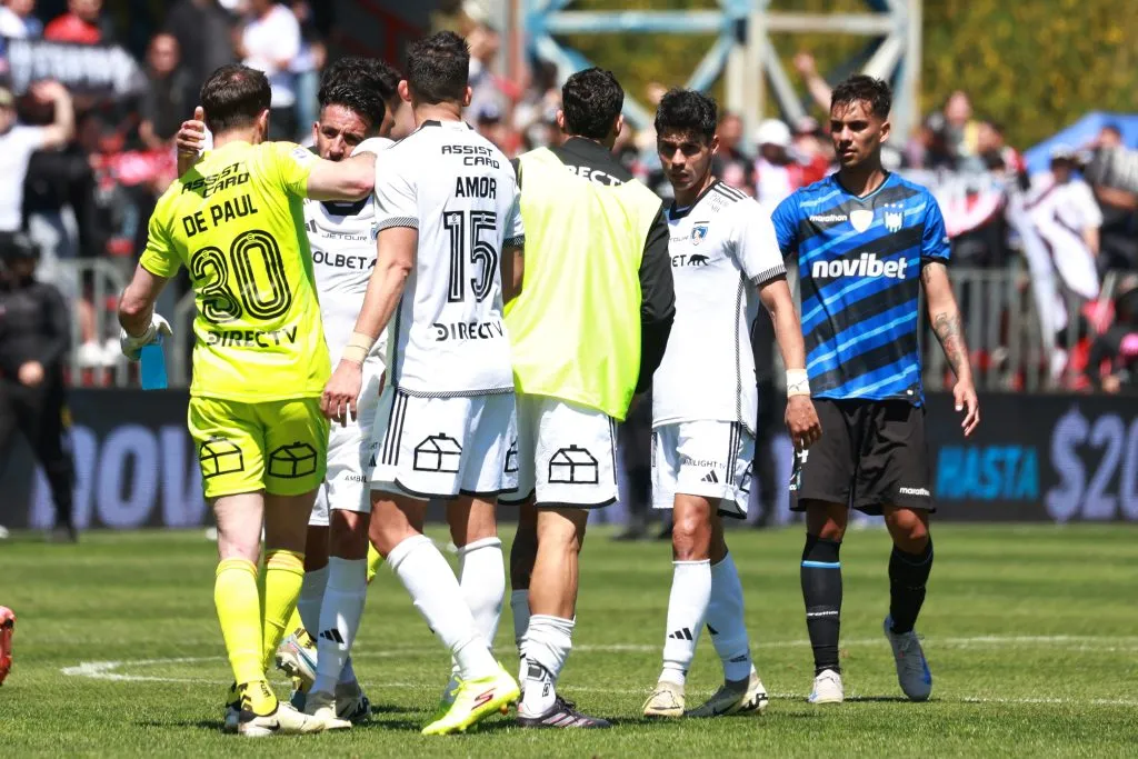 La U quiere que Colo Colo pierda los puntos que obtuvo ante Huachipato. Foto: Eduardo Fortes/Photosport