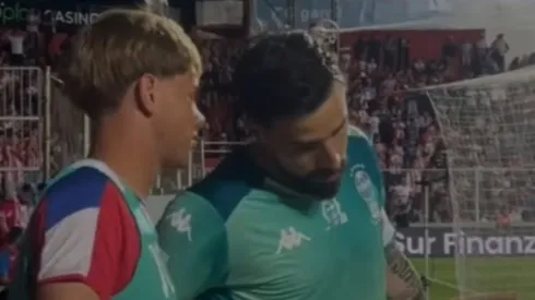 Hernán Galíndez tuvo un gesto muy aplaudido en el vecino país.