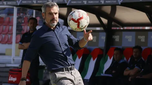 Miguel Ramírez analiza el partido con Colo Colo.